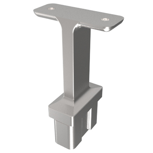 OEM / ODM Factory Square Stainless Steel Flange Cover for Railing System (50X25mm)