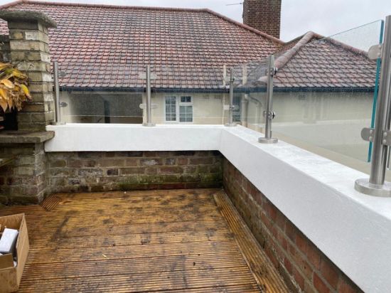 Ss Railing Fittings Balcony Stainless Steel Railing Pipes for Glass Fitting