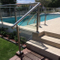 Stainless Steel Outdoor Balcony Stair Case Glass Railings for Terraces