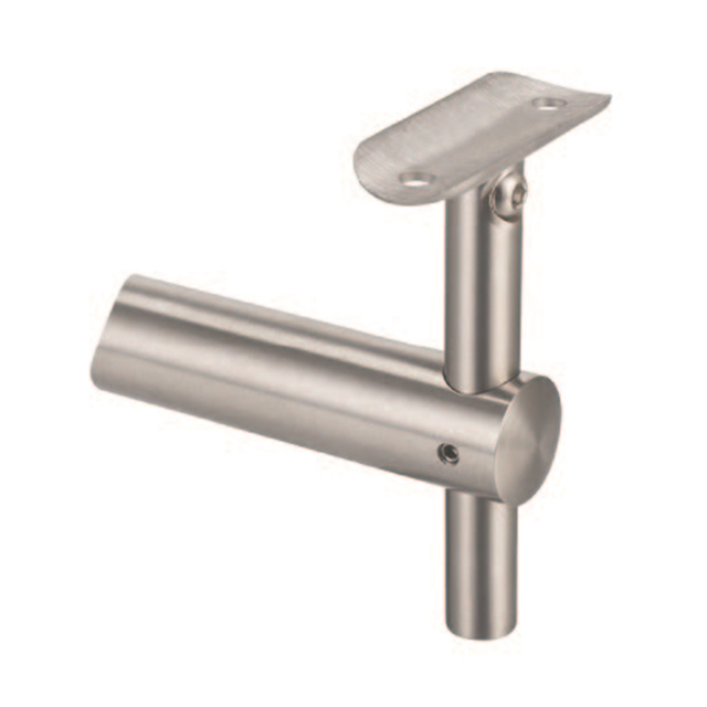 UNIKIM Stainless Steel Adjustable Handrail Fittings Wall Mounting Handrail Bracket Design for Stair