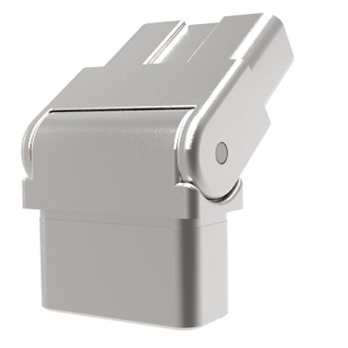 Stainless Steel Inox Rectangular Handrail Flush Fittings for Railing System