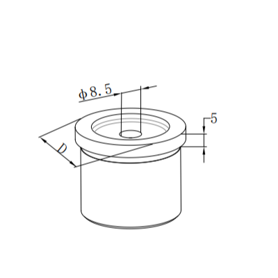 UNIKIM Stainless Steel Stair Handrail Brackets Hardware Handrail Fittings Bracket Design for Stair