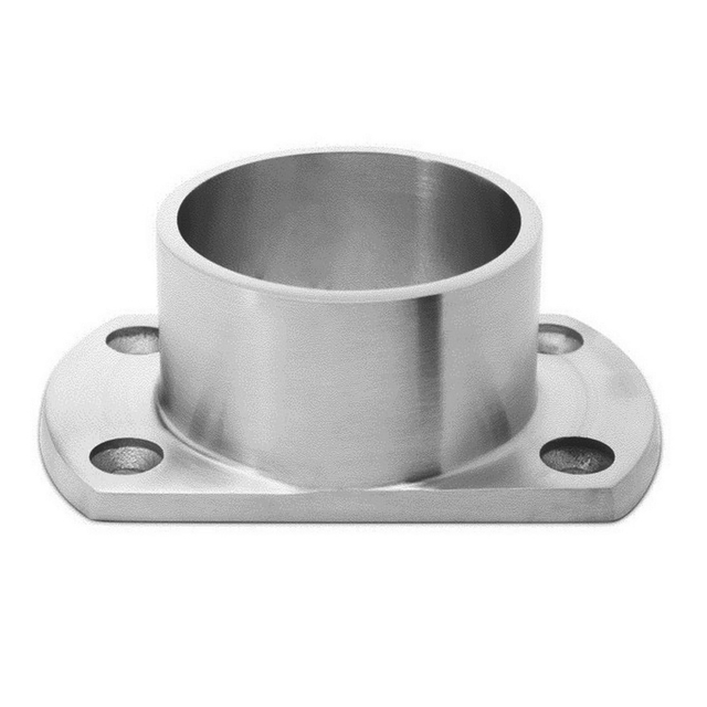 UNIKIM Stainless Steel Railing System Mounting Handrail Post Pipe Base Plate