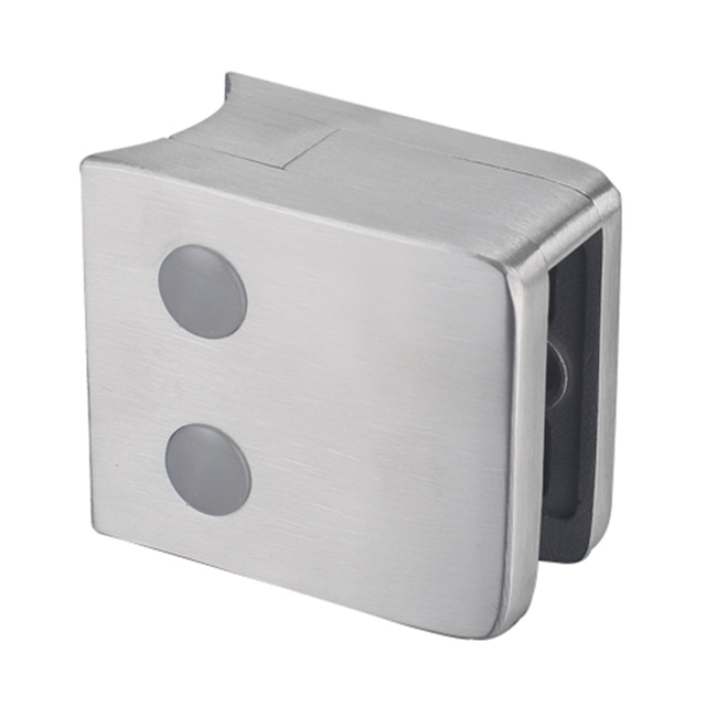 UNIKIM Balustrade System Glass Railing Clamp Fittings Square Glass Clamp For Balustrade