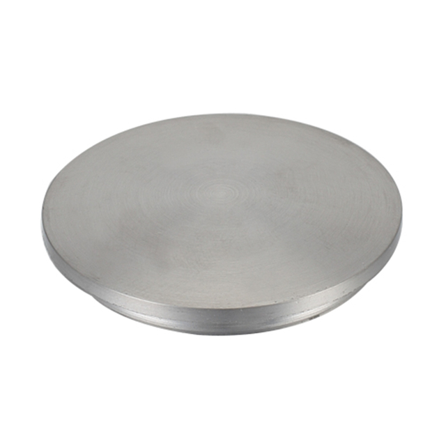 UNIKIM Flange Balustrade Round Handrail Stainless Steel Base Cover End Cap for Stairs