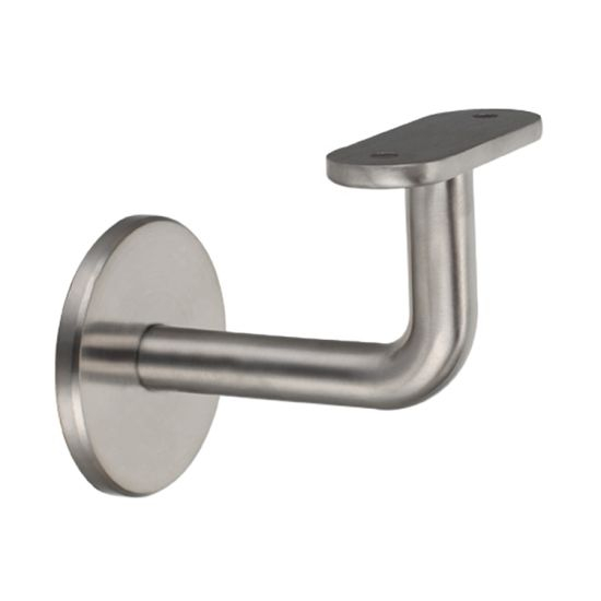 316 304 Stainless Steel Square Tube Handrail Mounting Bracket 1/2 Inch Square Handrail Bracket
