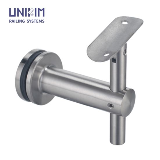 Handrail Support Brackets Glass to Wall Round Pipe Tube Fixing Welding Brackets