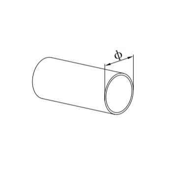 UNIKIM Stainless Steel Bannister Pipe Handrail Round Tube 