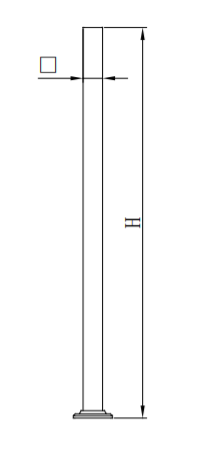 UNIKIM Custom Handrail Baluster Post Glass Railing System For Balcony