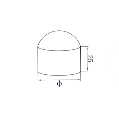 UNIKIM Modern Stair Wooden Handrail Covers Balustrade End Caps