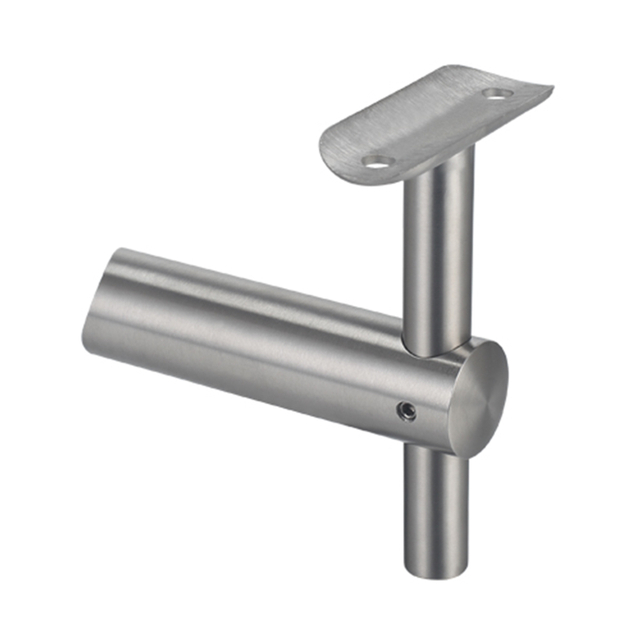 UNIKIM Stainless Steel Metal Indoor Black Modern Handrail Mounting Bracket