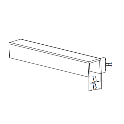 Factory Price U Shape Stainless Steel Aluminum Slot Tube Pipe Fitting Manufacturer