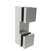 China Manufacturer Stainless Steel Square Standoffs for Glass with Ce 