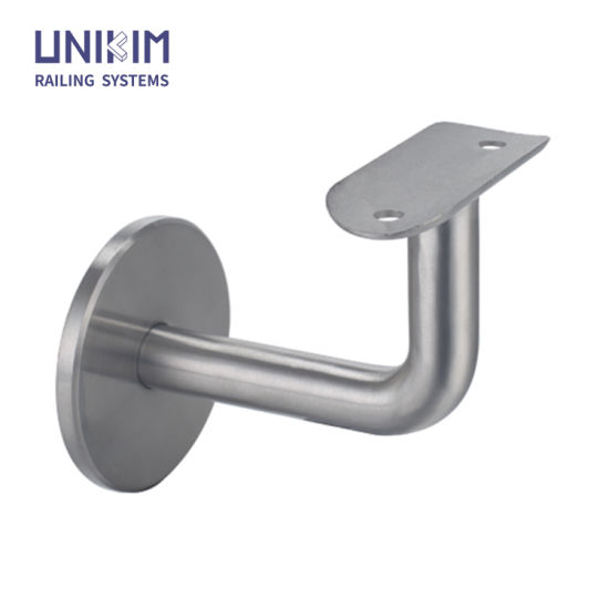 316 304 Stainless Steel Square Tube Handrail Mounting Bracket 1/2 Inch Square Handrail Bracket