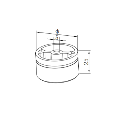 UNIKIM Modern Stair Wooden Handrail Covers Balustrade End Caps