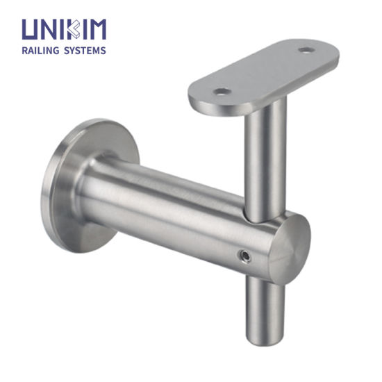 316 304 Stainless Steel Square Tube Handrail Mounting Bracket 1/2 Inch Square Handrail Bracket