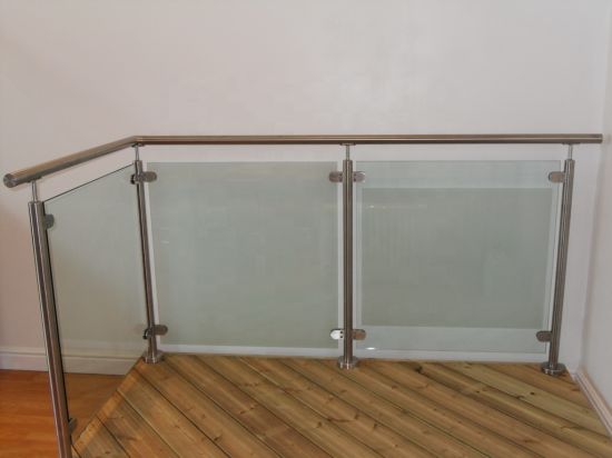 Ss Railing Fittings Balcony Stainless Steel Railing Pipes for Glass Fitting