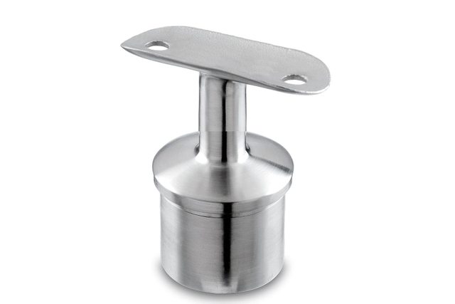 UNIKIM Stainless Steel Adjustable Handrail Fittings Wall Mounting Handrail Bracket Design for Stair
