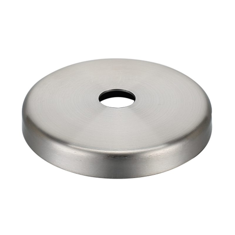 UNIKIM Stainless Steel Handrail Round Pipe Post Base Plate Cover For Staircase Model1327