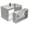 Stainless Steel Inox Rectangular Handrail Flush Fittings for Railing System