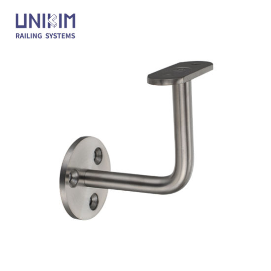 316 304 Stainless Steel Square Tube Handrail Mounting Bracket 1/2 Inch Square Handrail Bracket