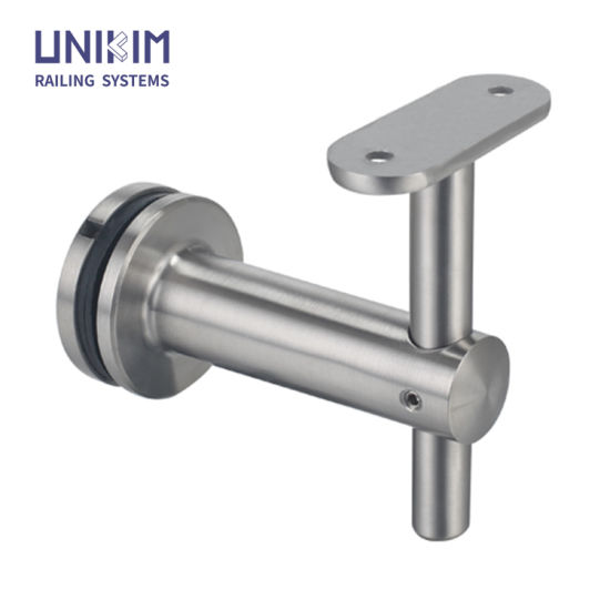 Handrail Support Brackets Glass to Wall Round Pipe Tube Fixing Welding Brackets