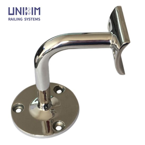 Leisure Facilities Strong Stainless Steel Custom Square Adjustable Vertical Handrail Bracket