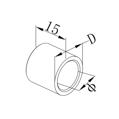 UNIKIM Stainless Steel Railing Pipe Cover End Cap For Handrail Post 