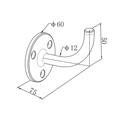 UNIKIM Top Technology Balustrade Glass Clamp Bracket Holder Parts Top Mounted Handrail Wall Temporary Construction Handrail Brackets