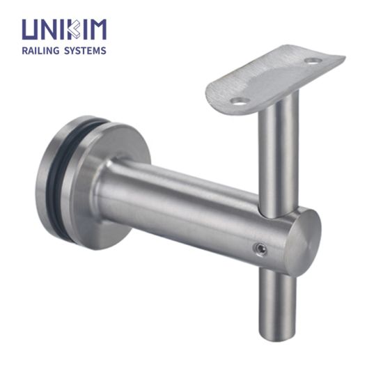 Handrail Support Brackets Glass to Wall Round Pipe Tube Fixing Welding Brackets