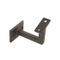 Black Square Stainless Steel Handrail Brackets for Stairs