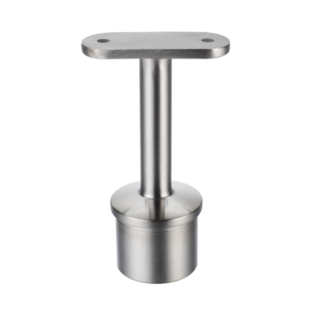 UNIKIM CE Bracket For Balustrade Approved Stainless Hollow Pipe Removable Side Mounted Wall Handrail Bracket Manufacturer