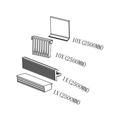 Outside Tempered Laminated Railing Balcony Frameless Glass Balustrade