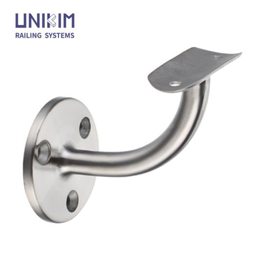 316 304 Stainless Steel Square Tube Handrail Mounting Bracket 1/2 Inch Square Handrail Bracket