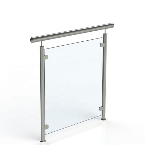 Stainless Steel Banisters Parapet Railing Design for Indoor Stairs