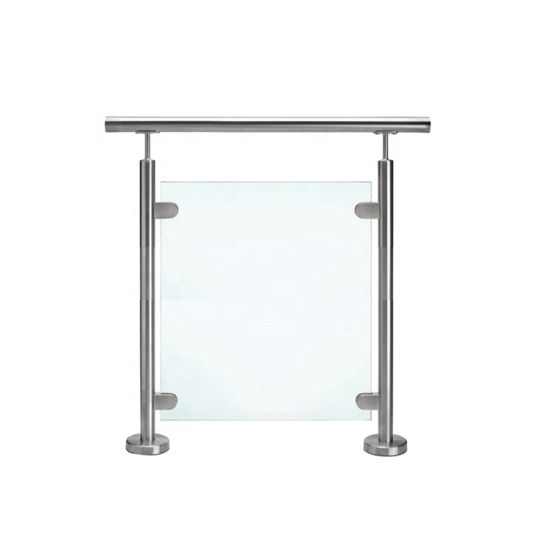 Ss Railing Fittings Balcony Stainless Steel Railing Pipes for Glass Fitting