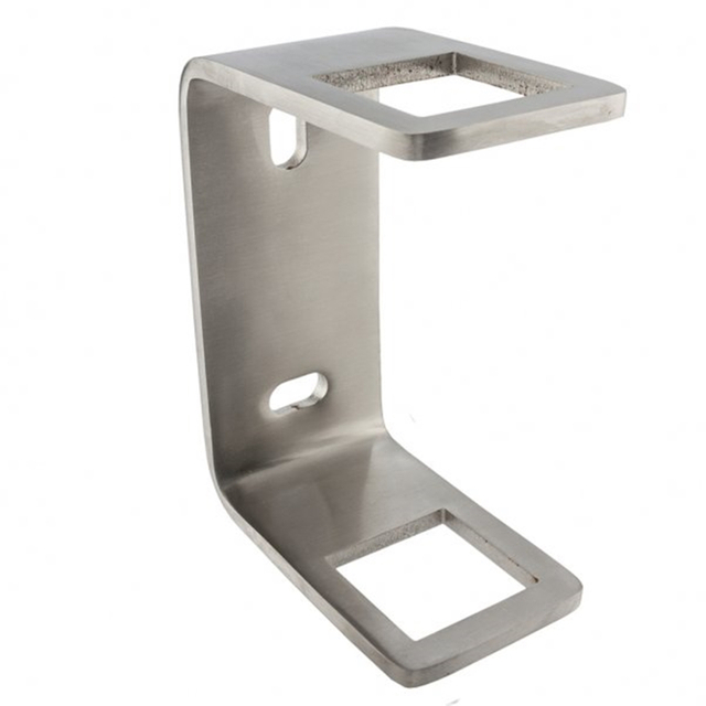 UNIKIM 304/316 Stainless Steel Square Railing Brackets Heavy Duty