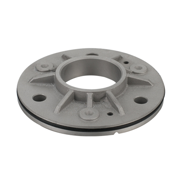 UNIKIM Custom Heavy Duty Fence Round Post Base Handrail Floor Flange