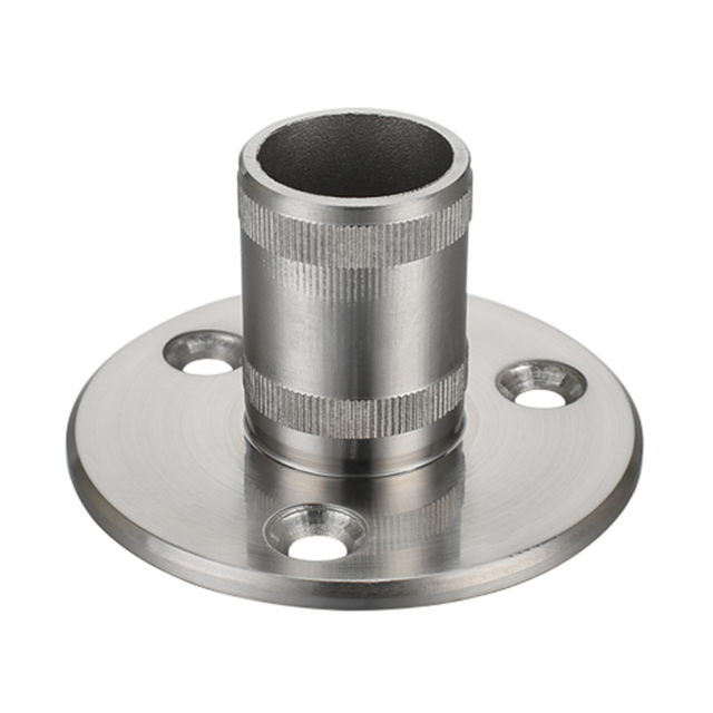 UNIKIM Stainless Steel 304 Railing Accessories Handrail Mounting Base Plate