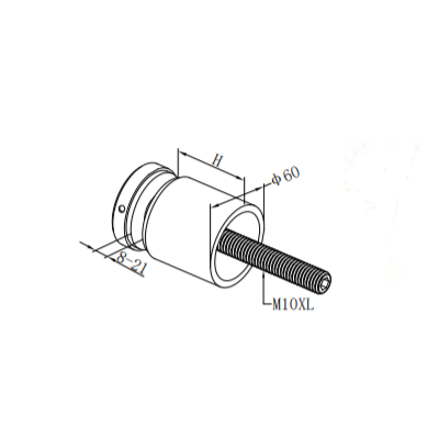 Factory Stainless Steel Glass Connector for Balcony Railing System