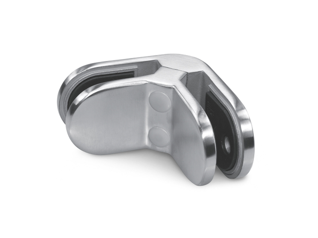 UNIKIM Hot Sale Glass Fitting Hardware Stainless Steel Glass Clamp 90 Degree Glass To Glass Clamp 